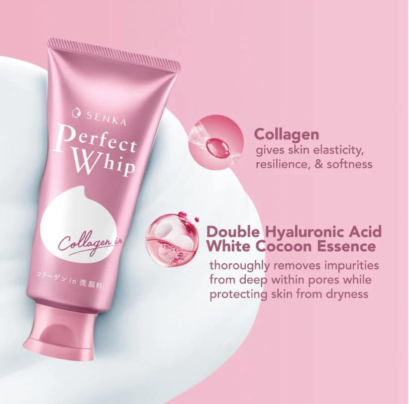 Shiseido Senka Perfect Whip Collagen In Cleanser 4.23 oz - Gen C