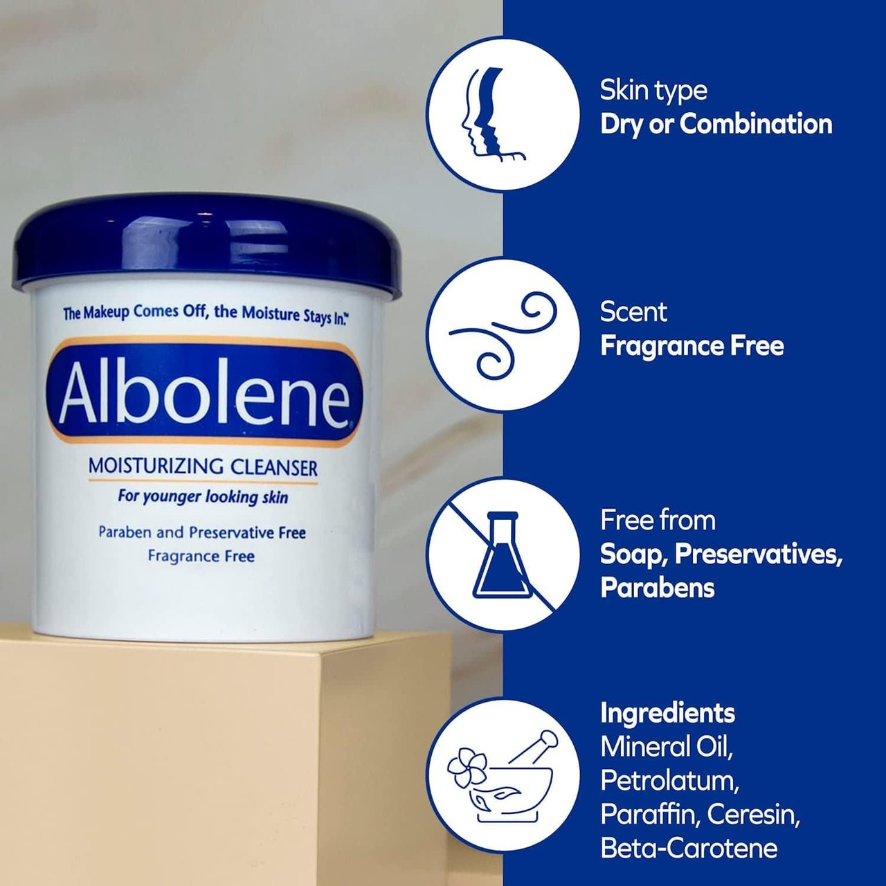 Albolene Moisturizing Cleanser | Albolene cleansers