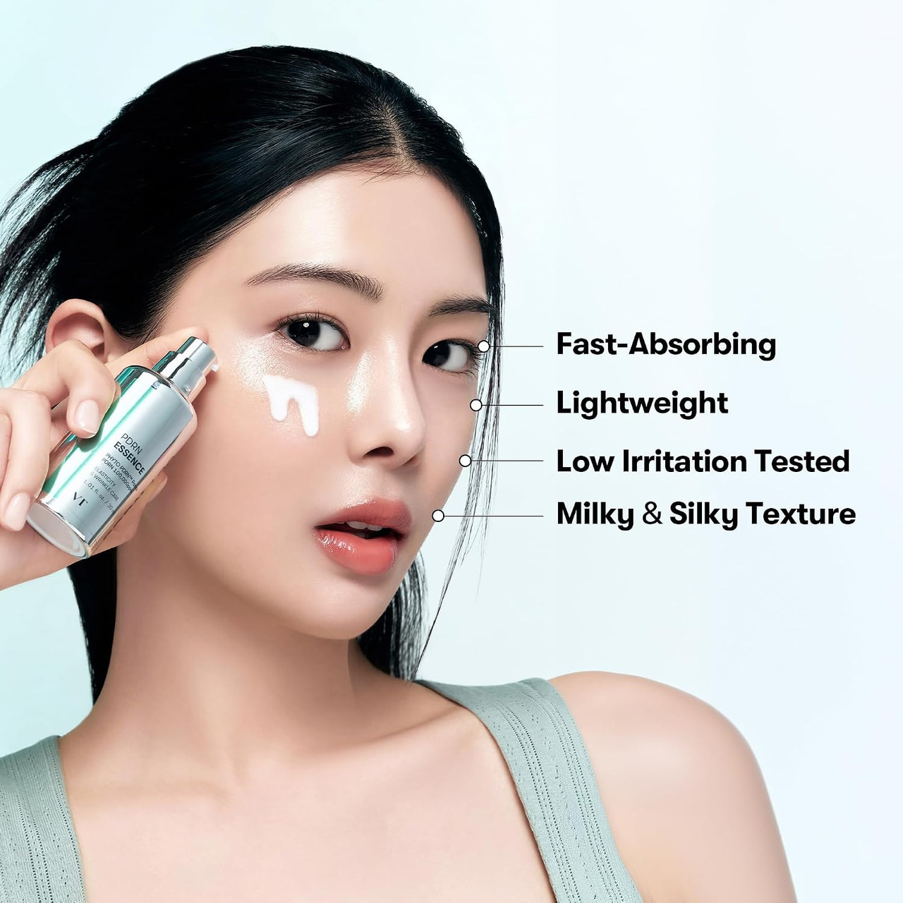 VT Cosmetics PDRN 100 Essence | Vegan PDRN Hydrating Essence for