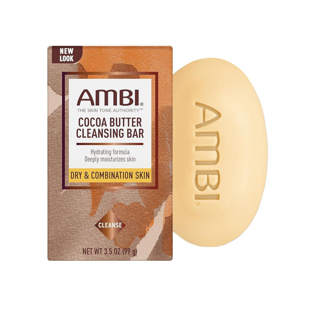 AMBI Cocoa Butter Cleanser 3.5oz product package