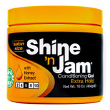 Shine N Jam Extra Hold Conditioning Gel with Honey 16 oz 