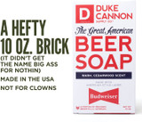 Duke Cannon The Great American Beer Soap bar