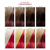 Color Results of Adore Semi-Permanent Hair Color #64 Ruby Red