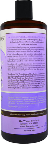 Dr. Woods Naturally Lavender Castile Soap 32oz