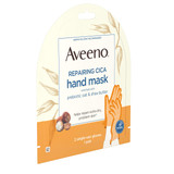 Side of Aveeno Repairing Cica Hand Mask with Prebiotic Oat & Shea Butter 1 Pair