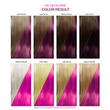 Color results of Adore Semi-Permanent Hair Color #140 Neon Pink