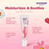 Blossom Cherry Moisturizing Lip Gloss Tube 0.3 oz