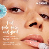 Just glide, gloss, and glow! Glossy and wet without the sticky feeling