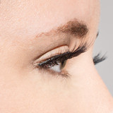 The effect of wearing of Megan - Premium Synthetic Short Lash Set