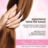 Experience twice the luxury of Bain De Terre Jasmine Moisturizing Shampoo