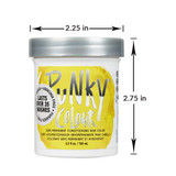 Size of Punky Colour Semi Permanent Bright Yellow