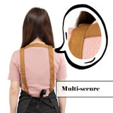 Multi-secure of Superhairpieces Adjustable Multiple Pockets Hair Stylist Apron