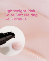 Lightweight Pink Color Soft Molting Gel Formula