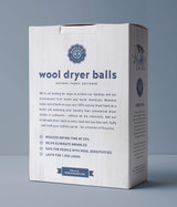 Back of Woolzies Wool Dryer Balls 6 XL