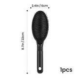 Size of Loop Wig Brush Curly Wave Hair Extension Brush (Black)