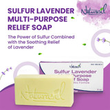 Naturasil Sulfur Lavender Multi-Purpose Relief Soap 4 oz