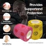 Benefits of Gen'C Béauty 10 Rolls Self Adhesive Bandage Wrap 1.97'' *178''