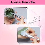 Essential beauty tool of Gen'C Béauty Scoop-Ended Silicone Face Mask Brush