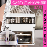 Carry it anywhere about Gen'C Béauty Makeup Organizer with Mirror and Handle