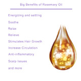 Big benefits of Gen'C Béauty 100% Organic Rosemary Essential Oil 