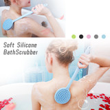 Soft silicone of Gen'C Béauty Long Handle Silicone Back Scrubber