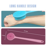 Size of Gen'C Béauty Long Handle Silicone Back Scrubber