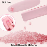 BPA free about Gen'C Béauty Silicone Makeup Tool Pouch 2 Pack
