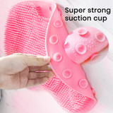 Super strong suction cup of Gen'C Béauty Shower Foot Massager Scrubber Mat