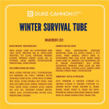 Ingredient of Duke Cannon Winter Survival Tube Set