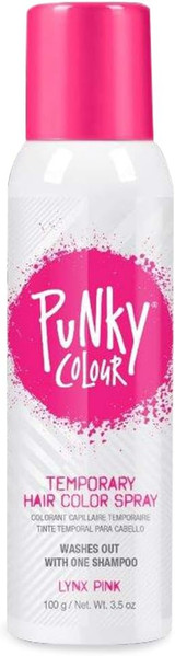 Punky Temporary Hair Color Spray Lynx Pink 3.5 oz