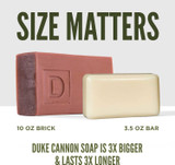 Duke Cannon Men's Bar Soap - Campfire Brick Of Soap 10 Oz