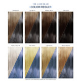 Color Results of Adore Semi-Permanent Hair Color #199 Luxe Blue