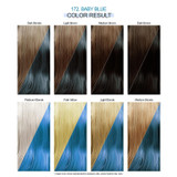 Color Results of Adore Semi-Permanent Hair Color #172 Baby Blue 4 oz