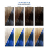 Color Results of Adore Semi-Permanent Hair Color #174 Sapphire Blue 4 oz