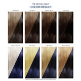 Color Results of Adore Semi-Permanent Hair Color #178 Royal Navy 4 oz