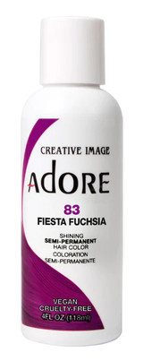 Adore Semi-Permanent Hair Color #83 Fiesta Fuchsia 4 oz