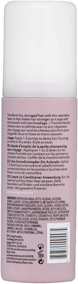 Back of Living Proof Restore Repair Leave-In Conditioner 4 oz