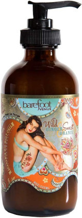 Barefoot Venus Wild Ginger & Sweet Orange Body Cream 8 oz