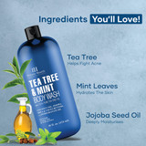 Ingredients you will love about Botanic Hearth Tea Tree Oil & Mint Body Wash 16 oz