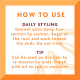 How to use about Cantu Shea Butter Coconut Curling Cream 25 oz