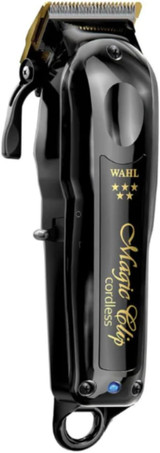 A cordless clipper in Wahl 5 Star Cordless Barber Combo #56458