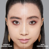 Before and after with NYX Professional Makeup Control Freak Eyebrow Gel Clear 0.3 oz