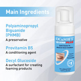 Main Ingredients of Ocusoft Lid Scrub Plus Pre-Lathered Foam 1.68 oz