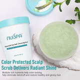 Textures of Bingo Cosmetic Peppermint Sea Salt Hair Scalp Scrub 8.45 oz