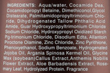 Ingredients of Bingo Cosmetic Argan Oil Shampoo 12.3 oz