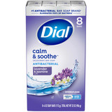 Dial Lavender&Jasmine Deodorant Bar Soap 8 Bars
