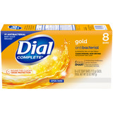 Side of Dial Gold Deodorant Bar Soap 8 Bars