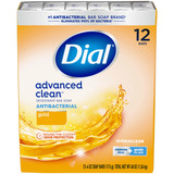 Dial Antibacterial Deodorant Gold Soap 12 Bars