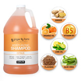 Key Ingredients of Ginger Lily Farms Citrus Moisturizing Shampoo 128 oz