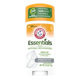 Arm & Hammer Essentials Solid Deodorant Unscented 2.5 oz